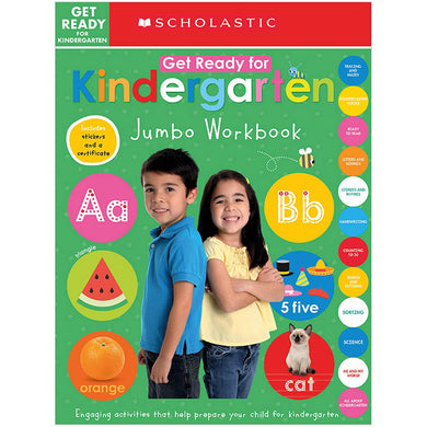 Scholastic Early Learners: Get Ready for Kindergarten Jumbo Workbook