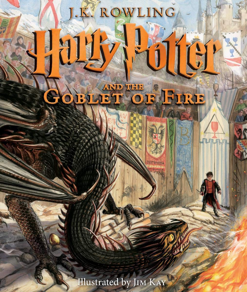 Harry Potter and the Goblet of Fire: Illustrated Edition (Book #4) – Don  Búho