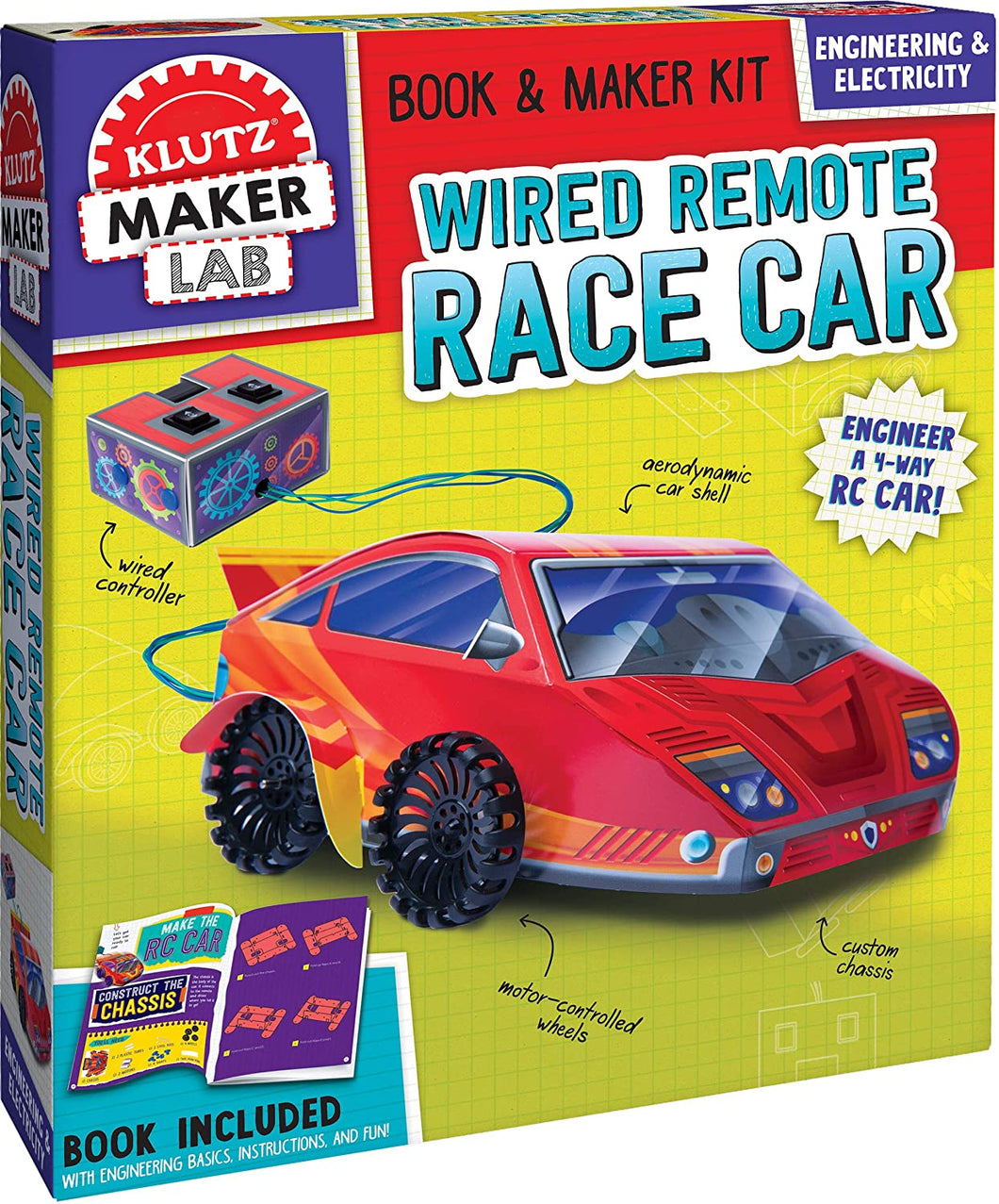 Klutz Wired Remote Race Car