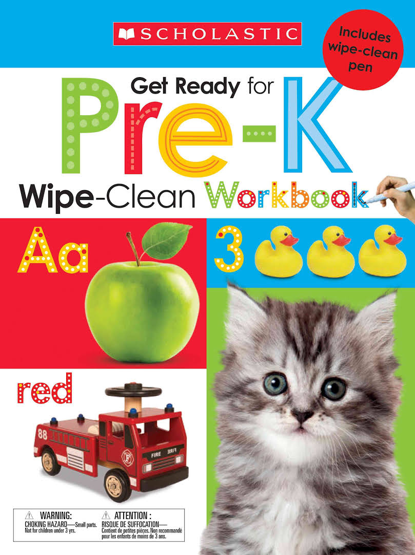 WIPE CLEAN WORKBOOKS - GET READY FOR PRE-K