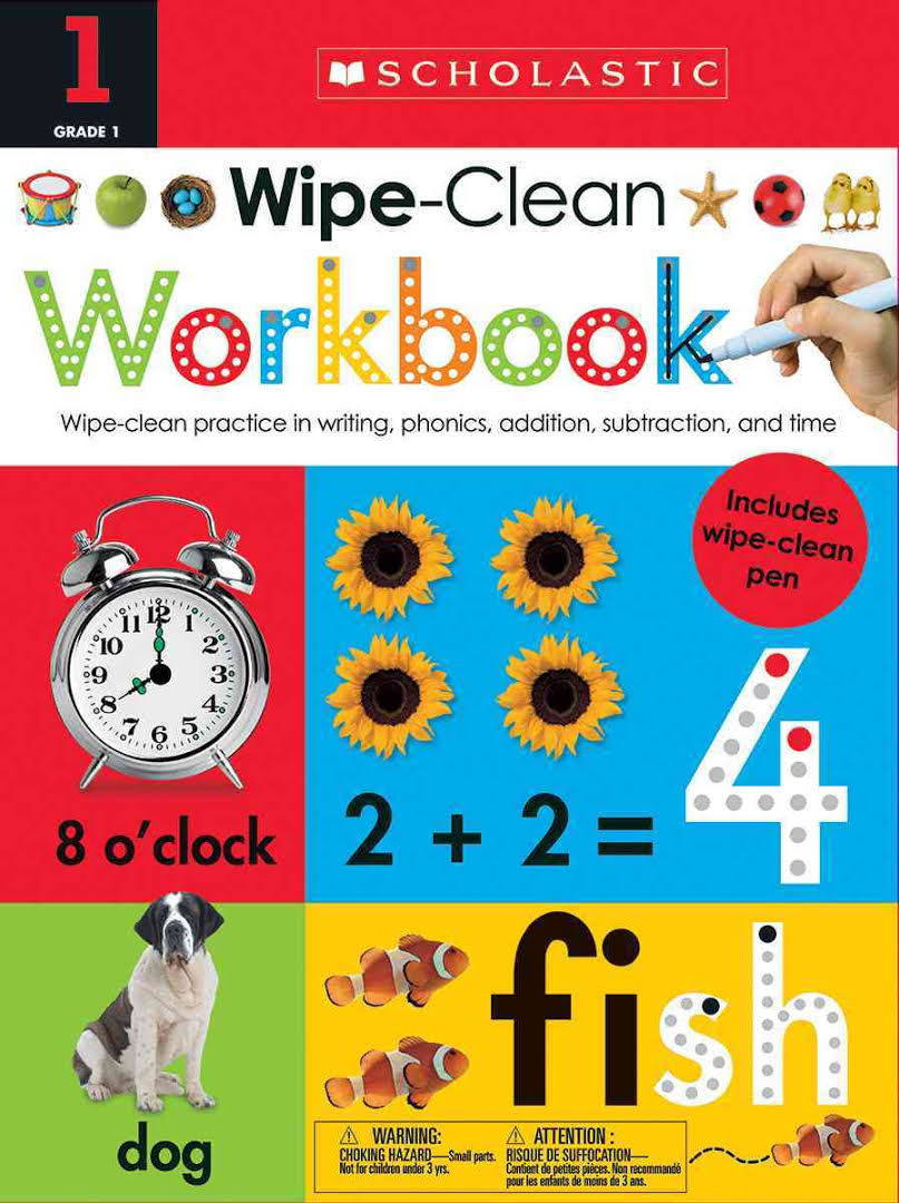 WIPE CLEAN WORKBOOKS - GRADE 1