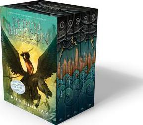 Percy Jackson and the Olympians 5 Book Paperback Boxed Set